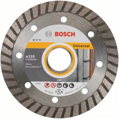 Bosch Accessories 2608603249 diamantový řezný kotouč Průměr 115 mm 10 ks – Zboží Mobilmania