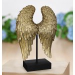 Gilde Dekorace Křídla zlatá barva – Hledejceny.cz