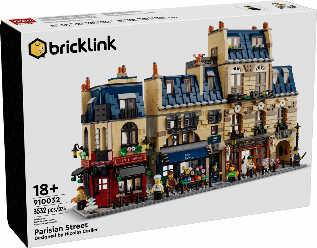 LEGO® Bricklink 910032 Ulice v Paříži