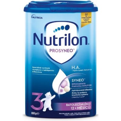 Nutrilon 3 Prosyneo H.A. - batolecí mléko 800 g