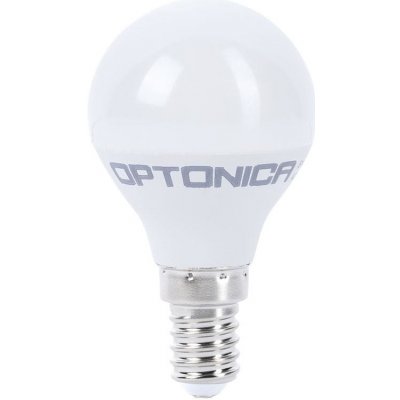 Optonica LED žárovka E14 G45 5.5W 450 lm 220-240V 4500K, denní bílá – Hledejceny.cz