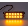 Exteriérové osvětlení PROFI LED výstražný pruh 12/24V 9W modrý, R10