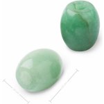 Korálek soudek z minerálu Avanturín s velkým průtahem pro Macramé 18x16 mm - 1 ks – Hledejceny.cz