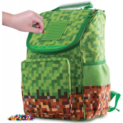 Pixie Crew chlapecký Minecraft batoh kostka zelená