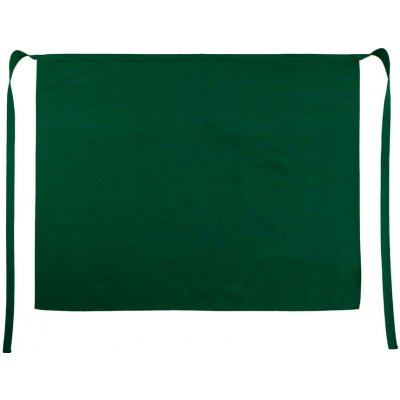 SG Accessories - BISTRO Bistro pasová zástěra ze směsového materiálu 100 × 78 cm Zelená lahvová – Hledejceny.cz