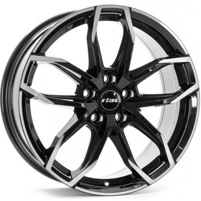 Rial LUCCA 6,5x17 4x100 ET49 black polished