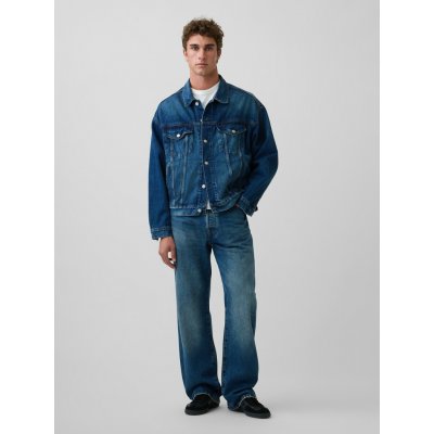 GAP Džíny 90s Loose Organic Unisex Tmavě modrá – Hledejceny.cz