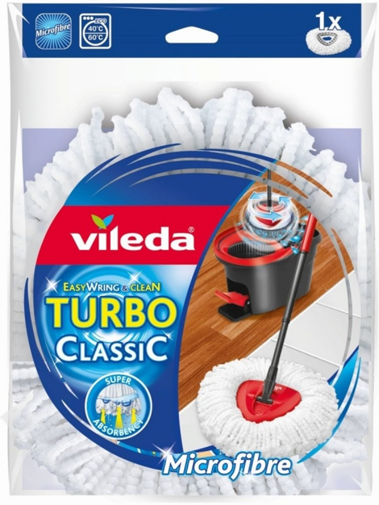 Příslušenství k Vileda 151609 Easy mop Wring and Clean Turbo náhrada -  Heureka.cz