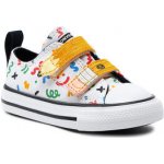 Converse Chuck Taylor All Star Easy-On Doodles A07219C White/Yellow/Black – Hledejceny.cz