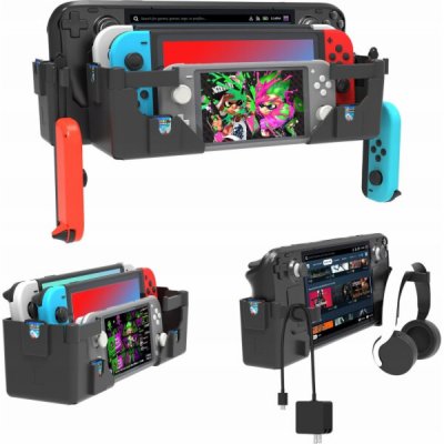 JYS Nástěnný držák Nintendo Switch, Switch OLED, Switch Lite, Steam Deck + příslušenství / NS247 – Hledejceny.cz