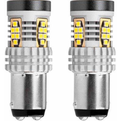 AMIO LED žárovka sada 12V/24V 21/5W BAY15D čirá CANBUS – Hledejceny.cz