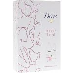 Dove Relaxing Care sprchový gel Renewing 250 ml + antiperspirant sprej Powder Soft 150 ml dárková sada – Zboží Mobilmania