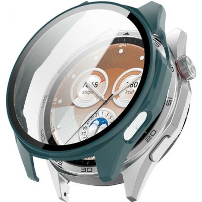 VSECHNONAMOBIL 123569 PC FULL COVER Plastový kryt se sklem pro Huawei Watch GT 6 46mm zelený – Zboží Živě