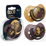 Lovi silikon dynamické dudlíky Jungle Vibes Girl hořčice/lila – Zboží Dáma