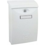 Poštovní schránka ABS 24x34x7cm - bílá – Zboží Mobilmania