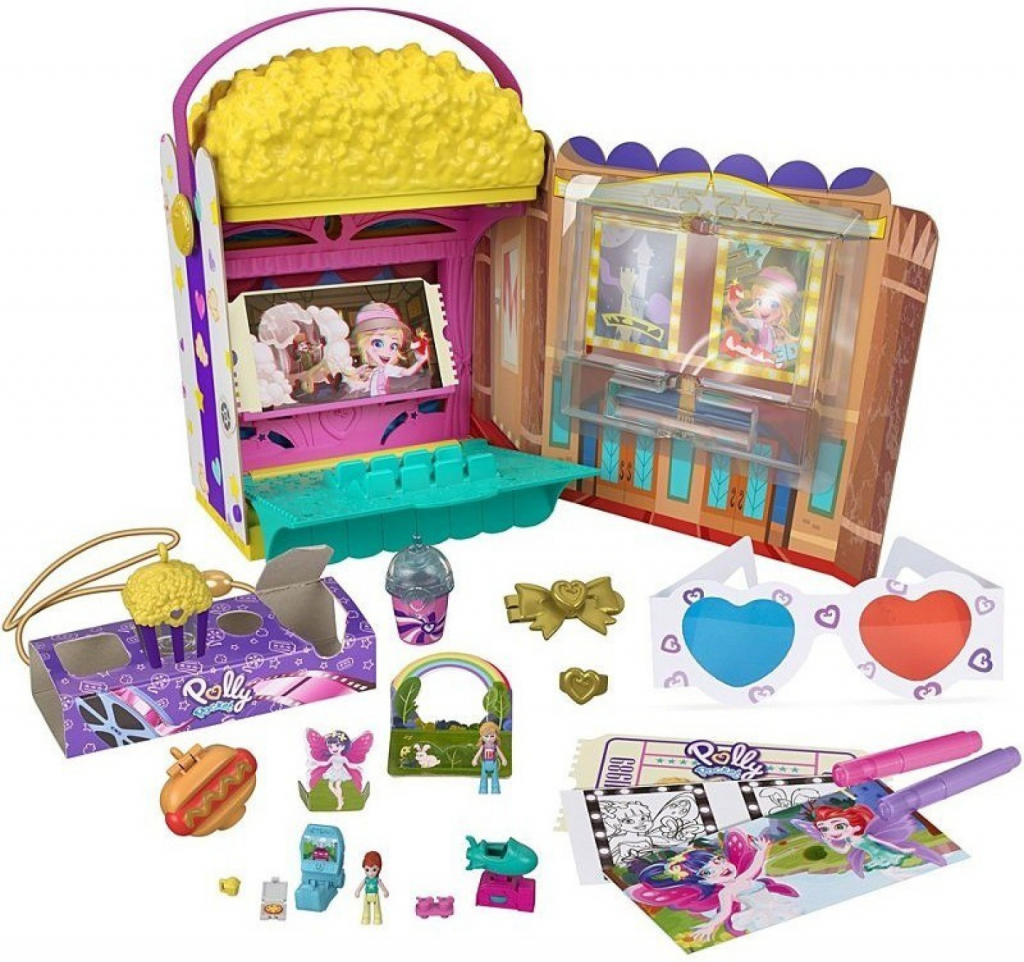 Mattel Polly Pocket Popcornový set