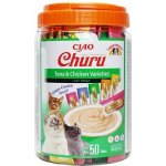 Churu Cat Diet Purée Tuna & Chicken 50 x 14 g – Sleviste.cz
