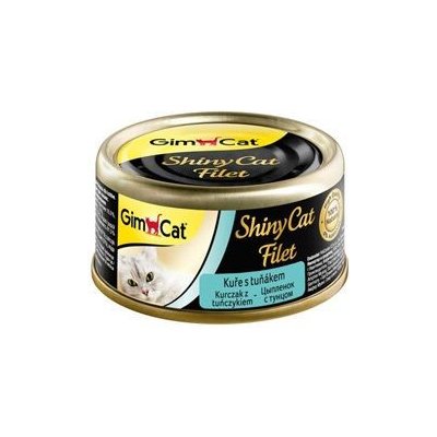 Gimpet kočka ShinyCat filet kuře s tuňákem 70 g