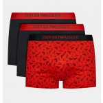 Emporio Armani boxerky černo-červená 3 ks – Hledejceny.cz