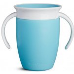 Munchkin Juniorský netekoucí hrneček 360°s oušky modrý 207 ml – Sleviste.cz