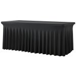 TENTino Elastický potah SKIRTING na skládací stůl 180-183x76 cm – Zboží Mobilmania