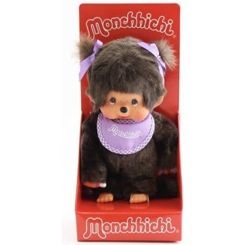 MONCHHICHI Mončiči dívka s fialovým podbradníkem 20 cm od 474 Kč -  Heureka.cz