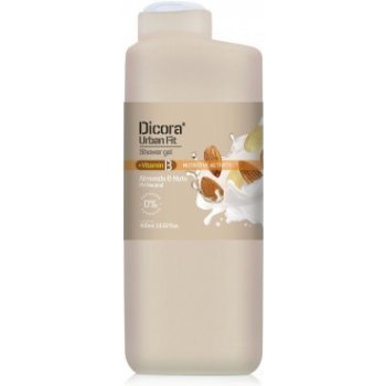 Dicora Urban Fit Vitamin B Almonds & Nuts sprchový gel 400 ml