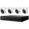 IP kamera Hikvision HiWatch HWN-4108MH-8P(D) + 4x HWI-T280H(C)