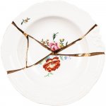 Seletti Hluboký talíř KINTSUGI 2 22 cm bílá – Zboží Mobilmania