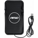 Amio Bezdrátová Qi nabíječka do auta 3.0 15W s USB, 186x103 mm – Zboží Živě