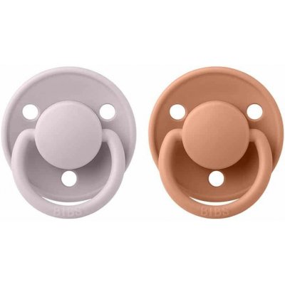 Bibs De Lux silikon 2ks Vanilla/Peach – Hledejceny.cz