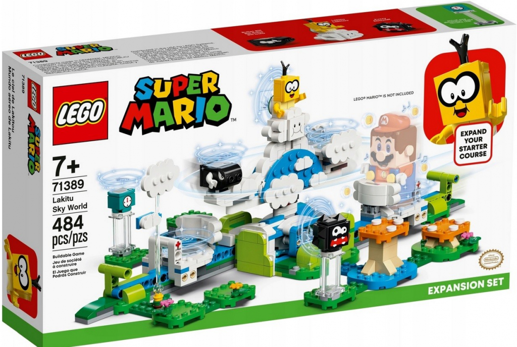 LEGO® Super Mario™ 71389 Lakitu a svět obláčků