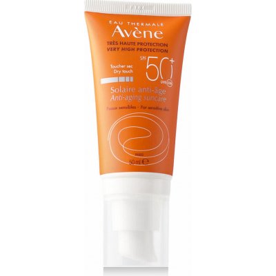 Avène Sun Anti-Aging Suncare ochranný krém na obličej SPF50+ 50 ml – Zboží Dáma