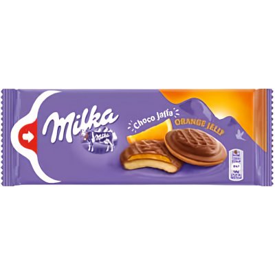 Milka Choco Jaffa piškoty pomerančové mléčná čokoláda 150 g – Zboží Mobilmania