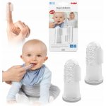 Reer Kartáček na prst silikonový 2 ks – Zboží Dáma