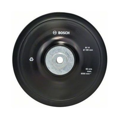 Opěrný talíř pro leštičky Bosch, M14, 180mm – Zboží Mobilmania