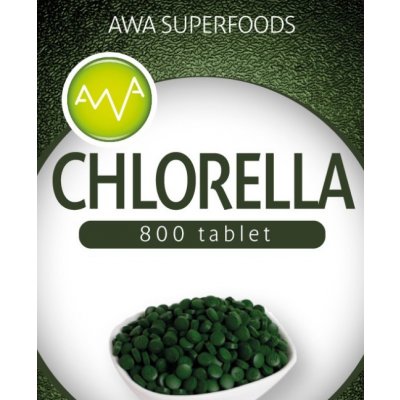 AWA superfoods Chlorella 200 g 800 tablet