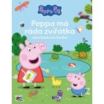 Velká samolepková knížka Peppa má ráda zvířátka – Zboží Mobilmania