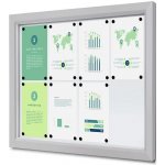 Jansen Display Venkovní uzamykatelná vitrína Slim 8 x A4 – Zboží Živě