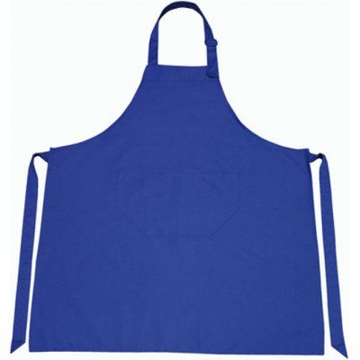 L-Merch Unisex zástěra NT5220 Royal Blue 85x75cm – Hledejceny.cz