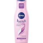 Nivea Hairmilk Shine pečující šampon 400 ml – Zboží Dáma