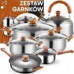 Retoo Sada hrnců nerezová ocel 11 ks – Zboží Dáma