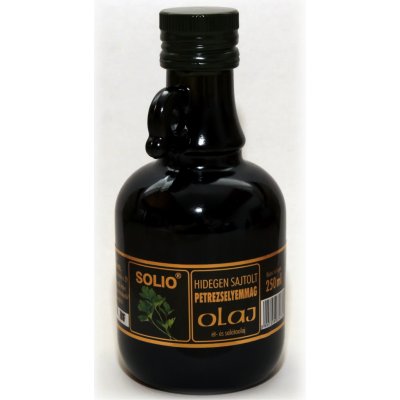 Solio Petrželový olej za studena lisovaný 0,25 l