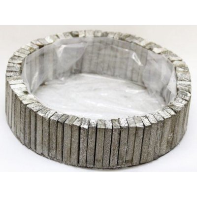 Miska dřívka šedá 32*32*8 cm – Zboží Dáma