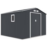 Focus Garden Zahradní domek na nářadí HUDSON 9x8 Cold Grey – Zboží Mobilmania