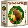 Puzzle Wooden Dřevěné Capybara City 250 dílků