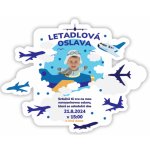 Personal Personal Personalizované pozvánky Letadlová oslava – Zboží Dáma