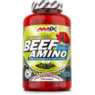 Amix Beef Amino 250 tablet – Hledejceny.cz