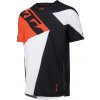 Cyklistický dres KTM Factory ENDURO black/white/orange Černá