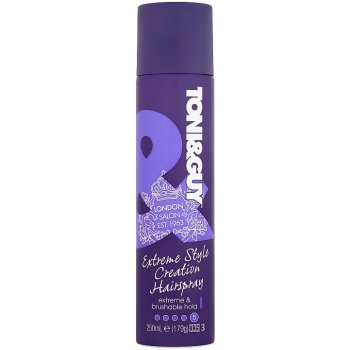 Toni & Guy Extrémně tužící lak na vlasy (Extreme Hold Hairspray) 250 ml